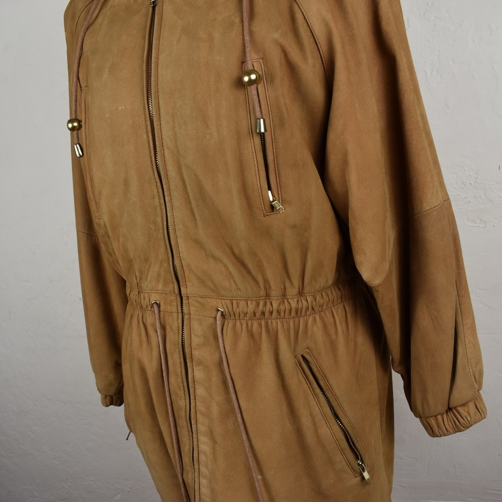 Leather Thermal Installation Jacket - image 3